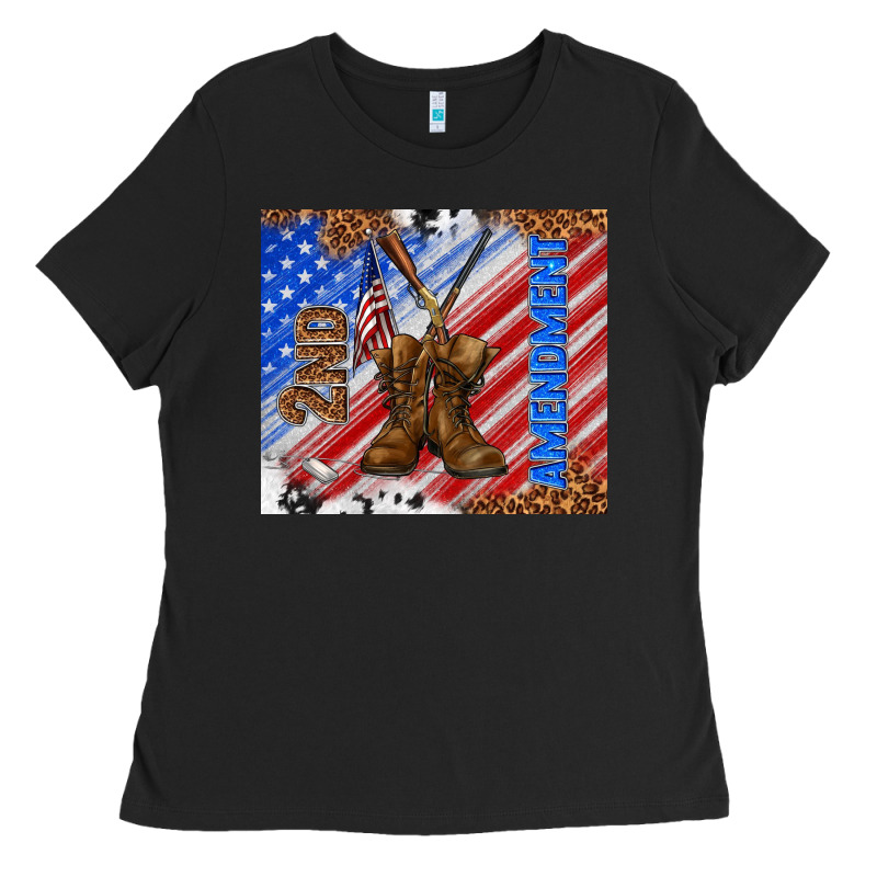 Second Amendment Ladies Tee by TumblerDesignByShophia | Teevron