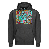 Charcoal Heather nurse tumbler Zipper Hoodie - BarkalooDesign