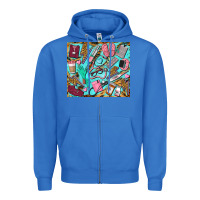 True Royal nurse tumbler Zipper Hoodie - BarkalooDesign