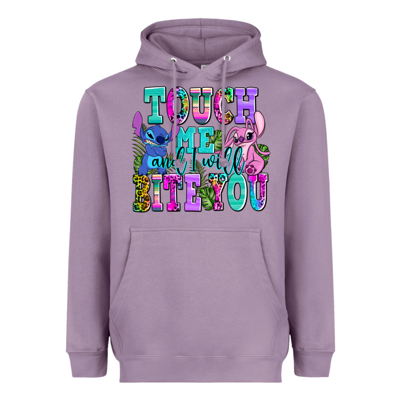 Touch Me And I Will Bite Heavyweight Hoodie by AdoDesignShop | Teevron