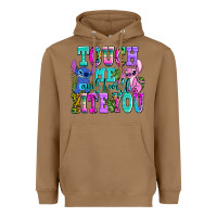 Toasted Coconut touch me and i will bite Heavyweight Hoodie - AdoDesignShop