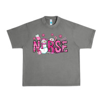 Tornado nurse pink christmas Urban Heavy Tee - OliviaCreatesArt