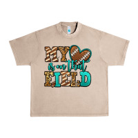 French Oak my heart is on that field american football Urban Heavy Tee - Jasminsmagicworld