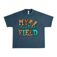 Midnight Navy my heart is on that field american football Urban Heavy Tee - Jasminsmagicworld