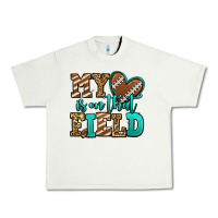 Pistachio my heart is on that field american football Urban Heavy Tee - Jasminsmagicworld