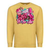 Antique Gold cheer for the cure Premium Sweatshirt - AdoDesignShop