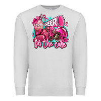 Dove Grey cheer for the cure Premium Sweatshirt - AdoDesignShop