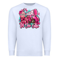 White cheer for the cure Premium Sweatshirt - AdoDesignShop