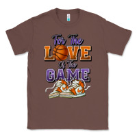 Chestnut for the love of the game basketball Classic Tee - HowdyJamesFarm