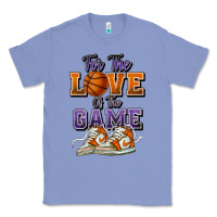 Colony Blue for the love of the game basketball Classic Tee - HowdyJamesFarm