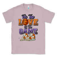 Lilac for the love of the game basketball Classic Tee - HowdyJamesFarm