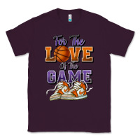 Plum for the love of the game basketball Classic Tee - HowdyJamesFarm