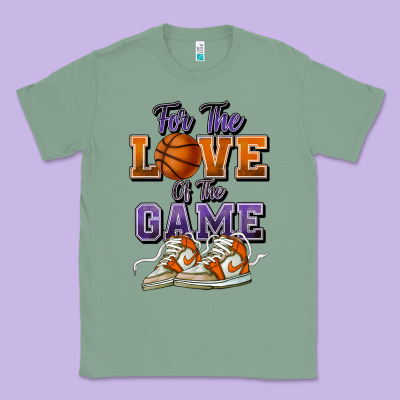 For The Love Of The Game Basketball Classic Tee Designed By Howdyjamesfarm