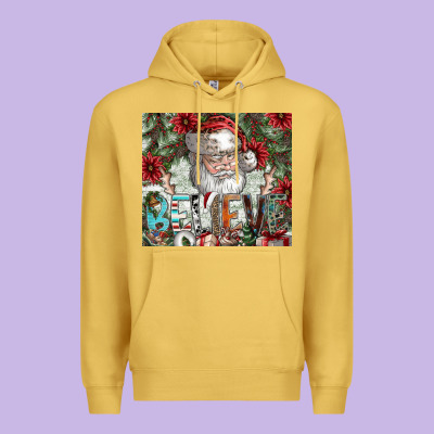 Believe Premium Hoodie Designed By Cowhidedigitalart