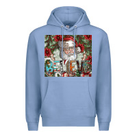 Colony Blue Believe Premium Hoodie - CowhideDigitalArt