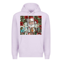 Lilac Believe Premium Hoodie - CowhideDigitalArt