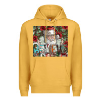 Mustard Believe Premium Hoodie - CowhideDigitalArt