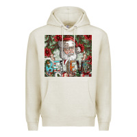 Oatmeal Heather Believe Premium Hoodie - CowhideDigitalArt