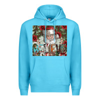 Ocean Blue Believe Premium Hoodie - CowhideDigitalArt