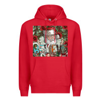 Red Believe Premium Hoodie - CowhideDigitalArt