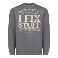 Storm that's what i do i fix stuff and i know things funny saying t shirt Heavyweight Sweatshirt - maiPhamDesign