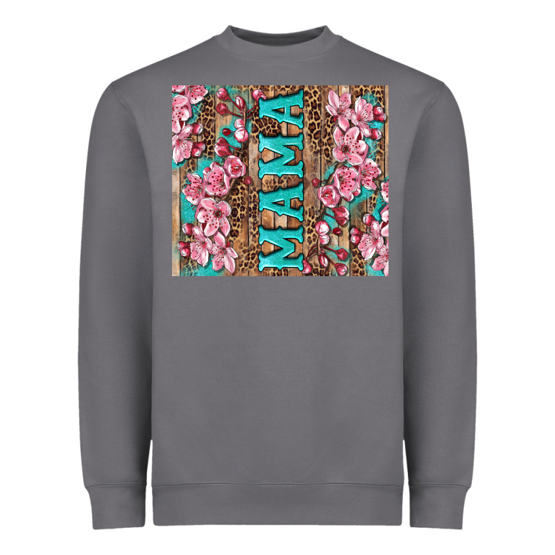 Cherry Blossoms Mama Tumbler Heavyweight Sweatshirt by Artiststas | Teevron
