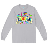 Moon Dust I am enough Long Sleeve Tee - FaDigitalArtStudio