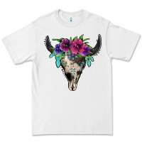 White cowhide bull skull Premium Tee - Jasminsmagicworld