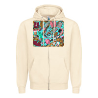 Sandshell nurse mousepad Zipper Hoodie - BarkalooDesign