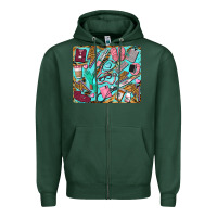Sports Green nurse mousepad Zipper Hoodie - BarkalooDesign