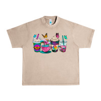 French Oak tie dye coffee cups Urban Heavy Tee - OliviaCreatesArt