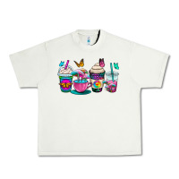 Pistachio tie dye coffee cups Urban Heavy Tee - OliviaCreatesArt
