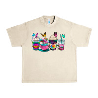 Sandshell tie dye coffee cups Urban Heavy Tee - OliviaCreatesArt
