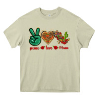Mossy Peace Love Mexico Heavy Core Tee - texasbilliewilder