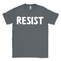 Charcoal Heather resist Classic Tee - maiPhamDesign