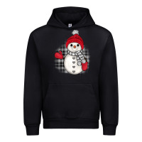 Black grey christmas snowman Urban Hoodie - JahusDesignShop