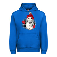 Cobalt grey christmas snowman Urban Hoodie - JahusDesignShop