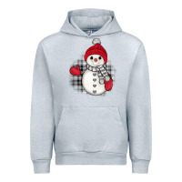 Heather Grey grey christmas snowman Urban Hoodie - JahusDesignShop