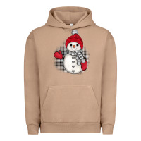 Pigment Burro grey christmas snowman Urban Hoodie - JahusDesignShop