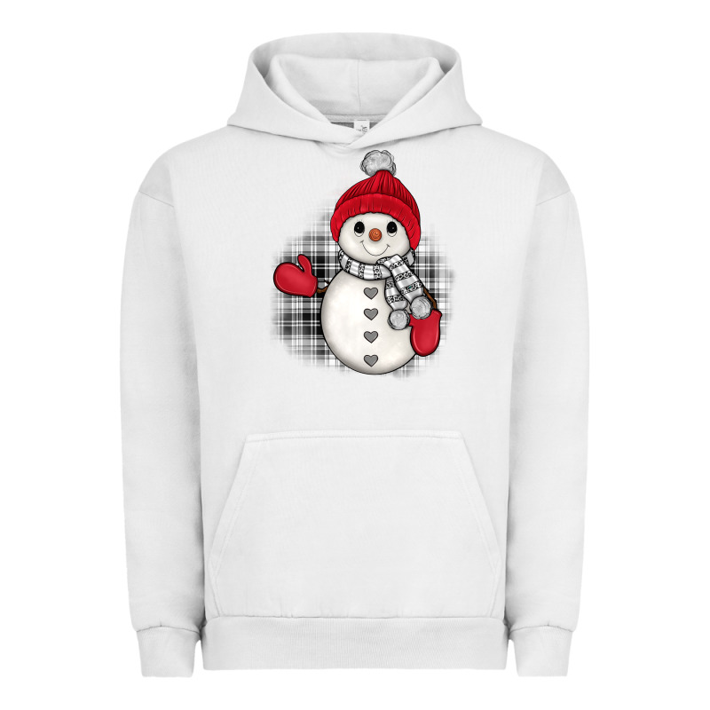 Grey Christmas Snowman Urban Hoodie by JahusDesignShop | Teevron