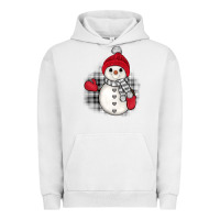 Pigment Lunar Rock grey christmas snowman Urban Hoodie - JahusDesignShop