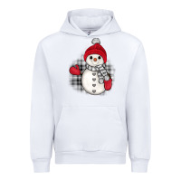 White grey christmas snowman Urban Hoodie - JahusDesignShop