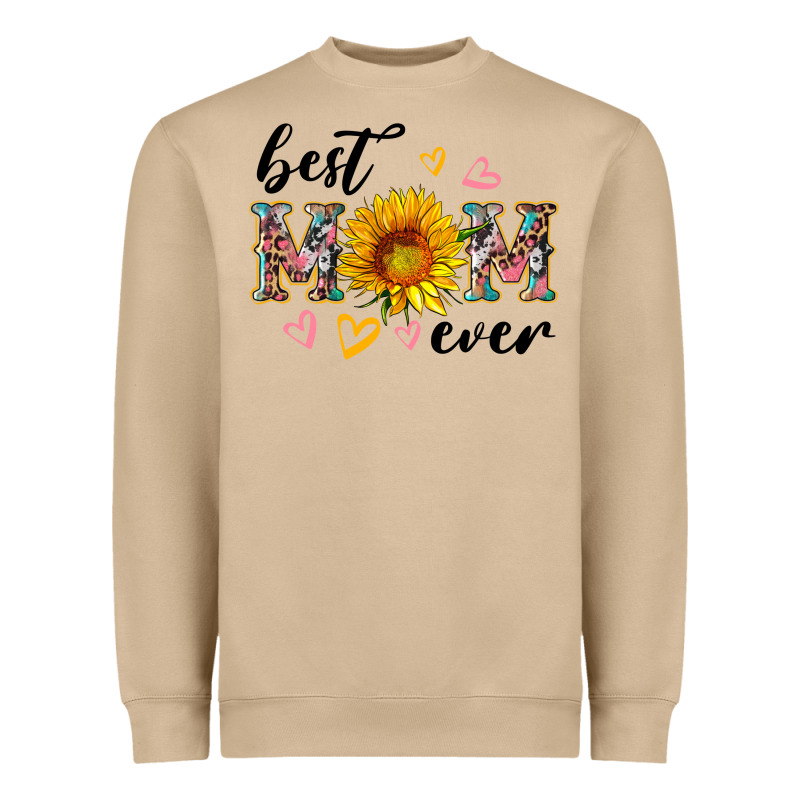 Best Mom Ever With Sunflower Heavyweight Sweatshirt by Artiststas | Teevron