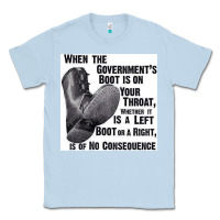 Dusty Blue Vintage Retro Anarchy Day Gift Classic Tee - maiPhamDesign