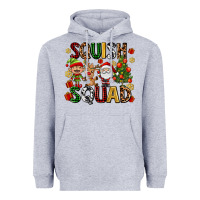 Heather Grey squish squad Heavyweight Hoodie - AdoDesignShop
