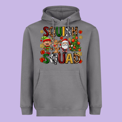 Squish Squad Heavyweight Hoodie Designed By Adodesignshop