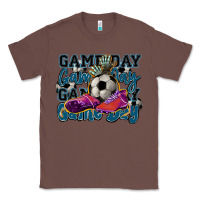 Chestnut Game day soccer Classic Tee - HowdyJamesFarm