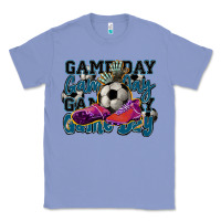 Colony Blue Game day soccer Classic Tee - HowdyJamesFarm