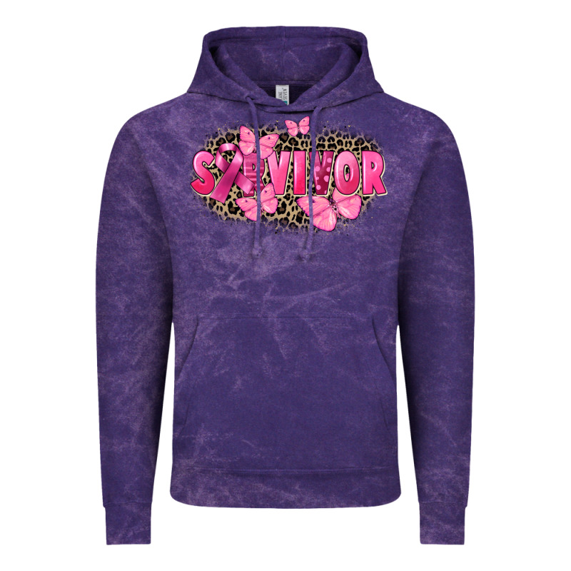 Survivor Breast Cancer Vintage Hoodie by FaDigitalArtStudio | Teevron