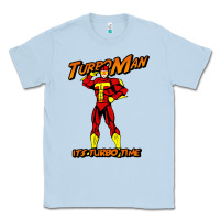 Dusty Blue turbo man Classic Tee - maiPhamDesign